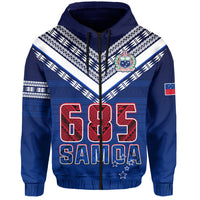 Custom Samoa 685 Hoodie Uso Aso Uma Toa Samoa Rugby History Made LT13 - Wonder Print Shop