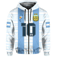 Custom Argentina Football 2022 Hoodie Vamos La Albiceleste - Wonder Print Shop