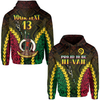 Custom Vanuatu Indigenous Hoodie Proud To Be Ni Vanuatu Polynesian Pattern LT13 - Wonder Print Shop