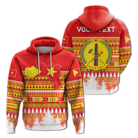 Tigray Custom Hoodie Merry Christmas Mix African Pattern LT13 - Wonder Print Shop