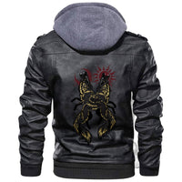 Viking Hati and Skoll Leather Jacket RLT12 - Wonder Print Shop
