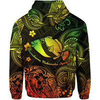 Hawaii State Fish Humuhumu Nukunuku Apuaa Polynesian Hoodie Unique Style Reggae LT8 - Wonder Print Shop