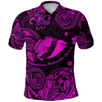 Hawaii State Fish: Humuhumu Nukunuku Apuaa Polynesian Polo Shirt Unique Style Pink LT8 - Wonder Print Shop