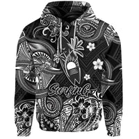 Custom Hawaii Surfing Polynesian Hoodie Unique Style Black LT8 - Wonder Print Shop