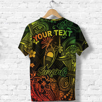 Custom Hawaii Surfing Polynesian T Shirt Unique Style Reggae LT8 - Wonder Print Shop