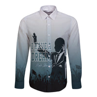 MLK Day Long Sleeves Button Shirt I Have A Dream - Wonder Print Shop