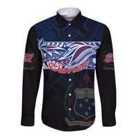 Samoa Personalised Long Sleeves Button Shirt 60th Independence Anniversary - Wonder Print Shop