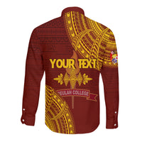 (Custom Personalize) Tonga Kolisi Beulah Hawaii Long Sleeve Button Shirt BAC We Are One - Wonder Print Shop