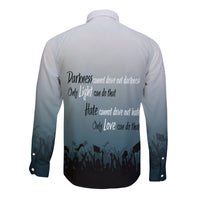 MLK Day Long Sleeves Button Shirt I Have A Dream - Wonder Print Shop