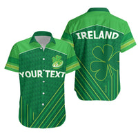 (Custom Personalised) Ireland Rugby Hawaiian Shirt Shamrock Irish LT13 - Wonder Print Shop
