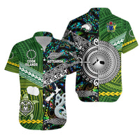 New Zealand and Cook Islands Matching Hawaiian Shirt And Dress Together Paua Shell LT8 - Wonder Print Shop