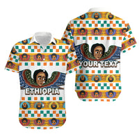 (Custom Personalised) Ethiopia Hawaiian Shirt Ethiopian Church Angels White LT6 - Wonder Print Shop