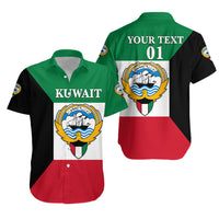 (Custom Personalised) Kuwait Hawaiian Shirt Flag Style LT8 - Wonder Print Shop