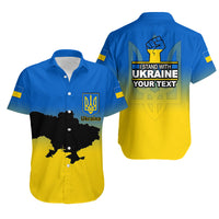 (Custom Personalised) Ukraine Hawaiian Shirt With Map Stand With Ukraine LT6 - Wonder Print Shop
