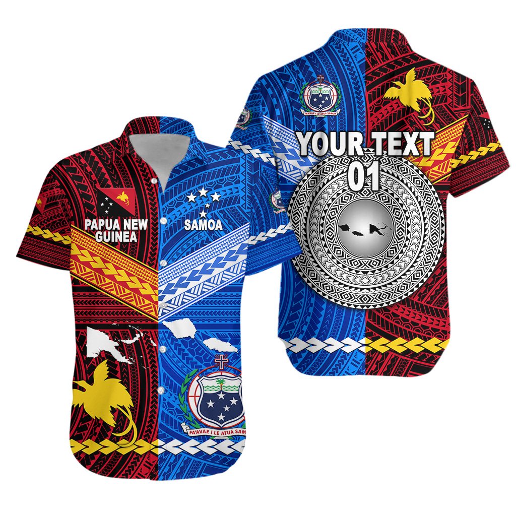 custom-personalised-papua-new-guinea-and-samoa-together-hawaiian-shirt-custom-text-and-number