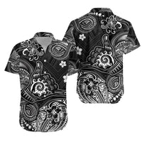 Hawaii Shaka Polynesian Matching Hawaiian Outfits For Couples Unique Style - Black LT8 - Wonder Print Shop