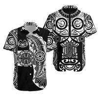 Marquesas Islands Hawaiian Shirt Marquesan Tattoo Original Style - Black LT8 - Wonder Print Shop