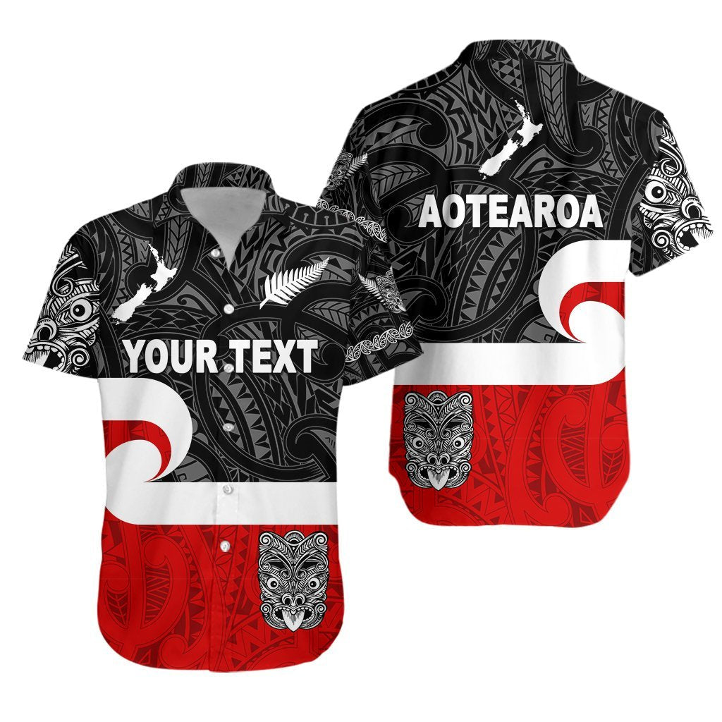 custom-personalised-maori-aotearoa-haka-hawaiian-shirt-new-zealand-simple