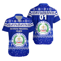 (Custom Personalised) Sia'atoutai Theological College Christmas Hawaiian Shirt Simple Style LT8 - Wonder Print Shop