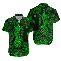 Hawaii Pineapple Polynesian Matching Hawaiian Outfits For Couples Unique Style - Green LT8 - Wonder Print Shop