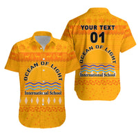 (Custom Personalised) Ocean of Light International School Christmas Hawaiian Shirt Simple Style LT8 - Wonder Print Shop