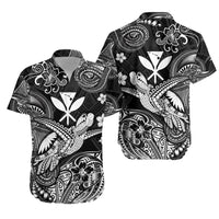 Hawaii Turtle Map Polynesian Matching Hawaiian Outfits For Couples Kanaka Maoli Unique Style - Black LT8 - Wonder Print Shop