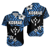 FSM Kosrae Hawaiian Shirt Unique Vibes - Blue LT8 - Wonder Print Shop