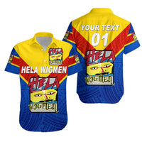 (Custom Personalised) Papua New Guinea Hela Wigmen Hawaiian Shirt Rugby Original Style, Custom Text And Number LT8 - Wonder Print Shop