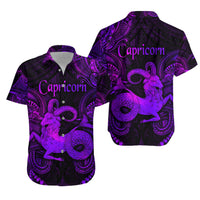 Capricorn Zodiac Polynesian Hawaiian Shirt Unique Style - Purple LT8 - Wonder Print Shop