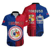 TokoUso Hawaiian Shirt Tonga and Samoa Together LT13 - Wonder Print Shop