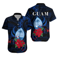 Guam Hawaiian Shirt Polynesian Flowers LT13 - Wonder Print Shop