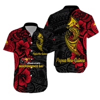 Papua New Guinea 47th Independence Day Bird Of Paradise Matching Hawaiian Shirt And Dress LT2 - Wonder Print Shop