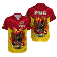 Papua New Guinea Rugby Kumul Pride Matching Hawaiian Shirt And Dress LT2 - Wonder Print Shop