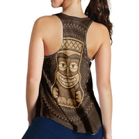 Hawaiian Tiki Racerback Tank - Wonder Print Shop