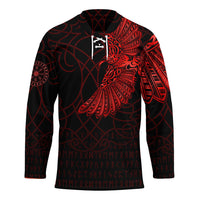 viking-clothing-viking-odins-raven-tattoo-red-version-hockey-jersey