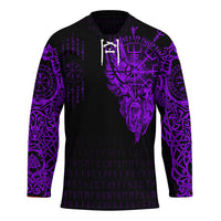 viking-clothing-viking-compass-vegvisir-tattoo-purple-version-hockey-jersey