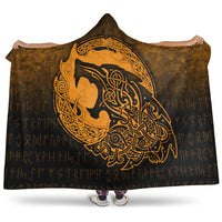 viking-hooded-blanket-fenrir-viking-3d-tattoo-gold-version-hooded-blanket