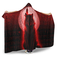 viking-hooded-blanket-fenrir-viking-wolf-red-version-hooded-blanket