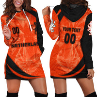 (Custom Personalised) The Netherlands Football 2021 Women Hoodie Dress Sport Style LT16 - Wonder Print Shop