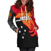 Papua New Guinea Women Hoodie Dress Independence Day Flag Style LT16 - Wonder Print Shop