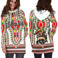 Ethiopia Hoodie Dress Dashiki White Style LT6 - Wonder Print Shop