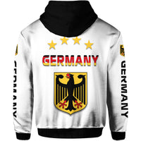 Germany Home Kit Football WC 2022 Hoodie - Wonder Print Shop