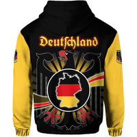 Germany Football Black Eagle Jersey Deutschland Champion Hoodie - Wonder Print Shop