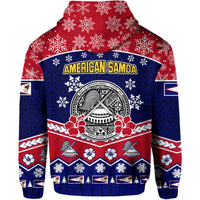 American Samoa Tribal Polynesian Christmas Vibe Hoodie - Wonder Print Shop
