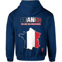 France Rooster Les Bleus Football Hoodie - Wonder Print Shop
