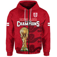 England Football Hoodie We Are The Champions 2022 - Wonder Print Shop