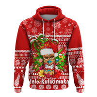 Hawaii Christmas Hoodie Mele Kalikimaka Tiki - Wonder Print Shop