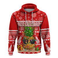 Hawaii Christmas Hoodie Mele Kalikimaka Pineapple - Wonder Print Shop