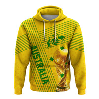 Personalised Australia Soccer WC 2022 Hoodie Socceroos Sporty Style - Wonder Print Shop