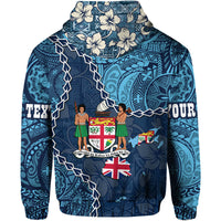 Custom 52nd Anniversary Fiji Hoodie Siga Ni Bula Galala Marautaki O Viti - Wonder Print Shop